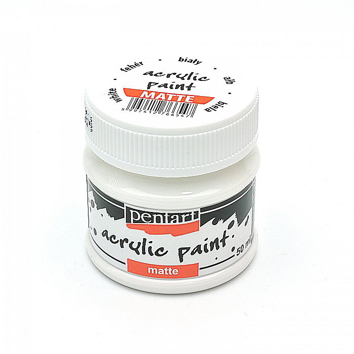 CA ACRIL PENTART 50ML MAT ALB 6547/1017 [1]