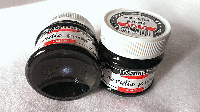 CA VOPSEA ACRILICA PENTART 50ML MAT NEGRU  6554/1119 [2]