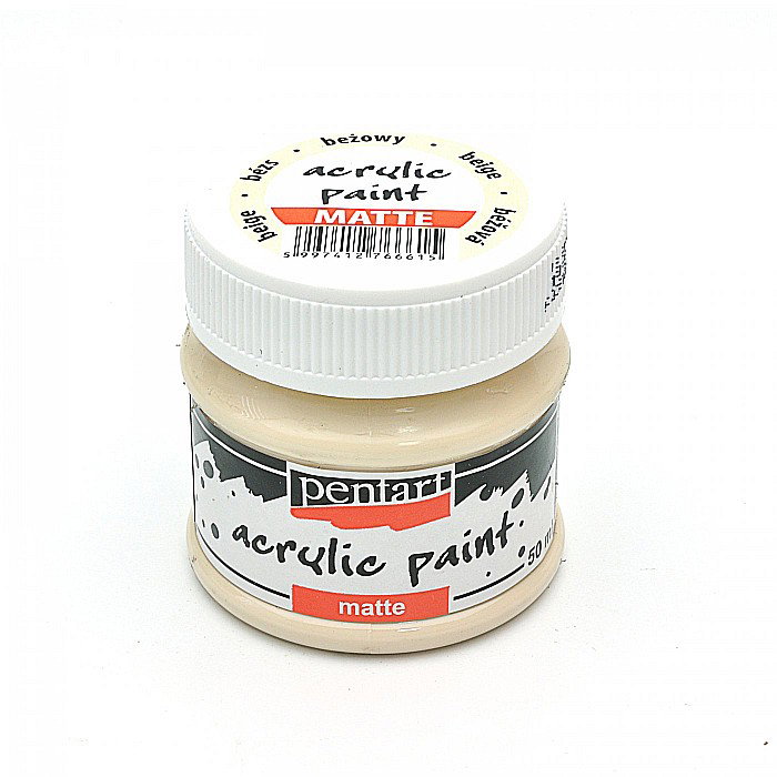 CA VOPSEA ACRILICA PENTART 50ML MAT BEIGE 6615/1224 [1]
