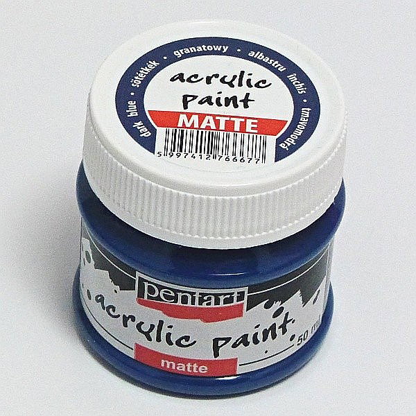 CA ACRIL PENTART 50ML  MAT DARK BLUE 1307 [2]