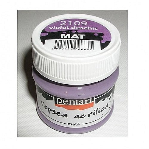 CA ACRIL PENTART 50ML  MAT VIOLET DESCHIS 6684/1308 [1]