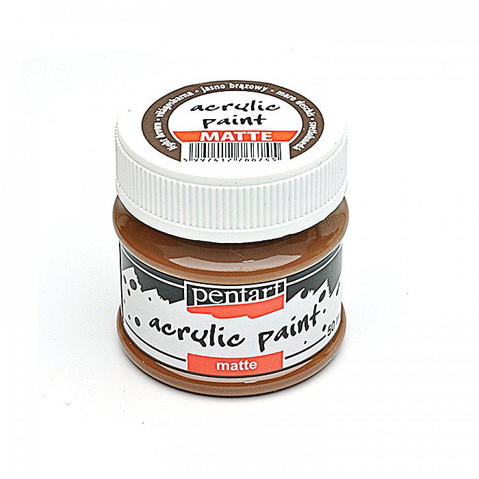 CA VOPSEA ACRILICA PENTART 50ML MAT CASTANIU 6745/1313 [1]