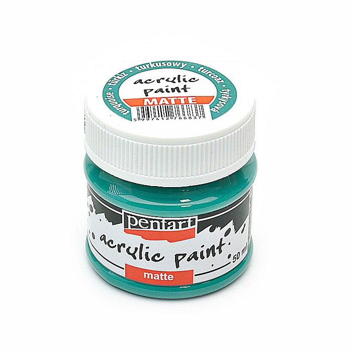 CA ACRIL PENTART MAT 50ML,  TURCOAZ 6837/1896 [1]