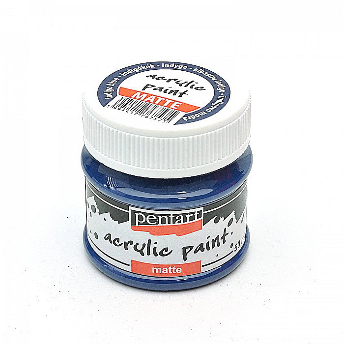 CA ACRIL PENTART MAT 50ML INDIGO BLUE 7575/13110 [1]