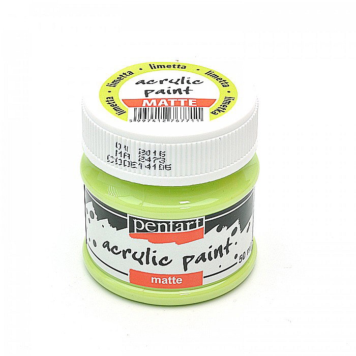CA VOPSEA ACRILICA PENTART 50ML MAT LIMETTA 7711/14105 [1]