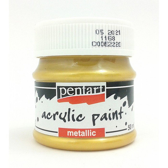 CA VOPSEA ACRILICA METALIZATA PENTART 50ML AURIU 2220 [1]