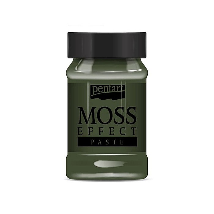 CA PASTA ACRILICA PENTART CU EFECT DE MUSCHI 100ML VERDE INCHIS 34741 [1]
