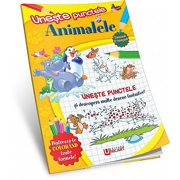 UP CARTE COLORAT A4 UNESTE PUNCTELE ANIMALE [1]