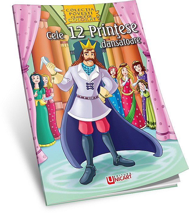 UP CARTE COLORAT A4 CELE 12 PRINTESE DANSATOARE [1]