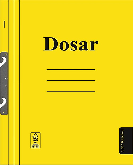 DOSAR DE INCOPCIAT DIN CARTON, COPERTA 1/1, GALBEN 300g/mp 22000125 [1]