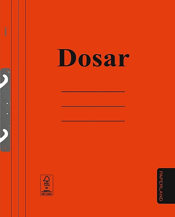 DOSAR DE INCOPCIAT DIN CARTON, COPERTA 1/1, ROSU 300g/mp 22000129 [1]