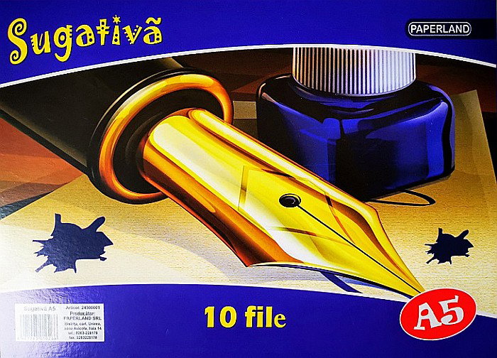 PA HARTIE SUGATIVA A5 10 COLI/SET 24300001/24300003 [1]