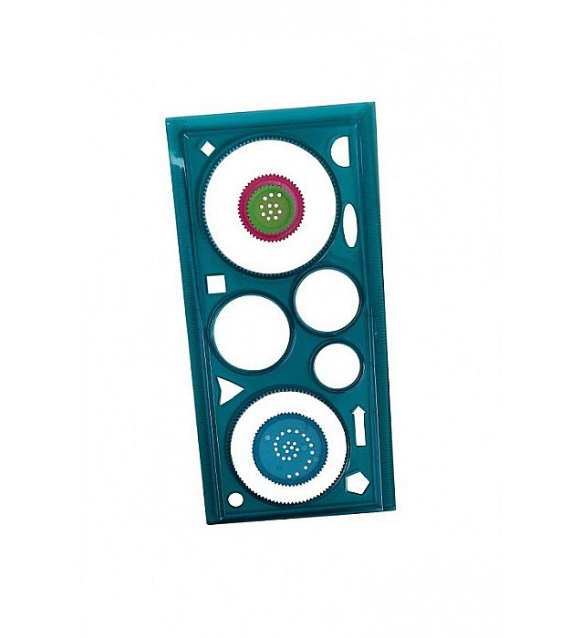LEG SABLON PLASTIC FLORI 5 FORME SPIROGRAF S1043 [1]