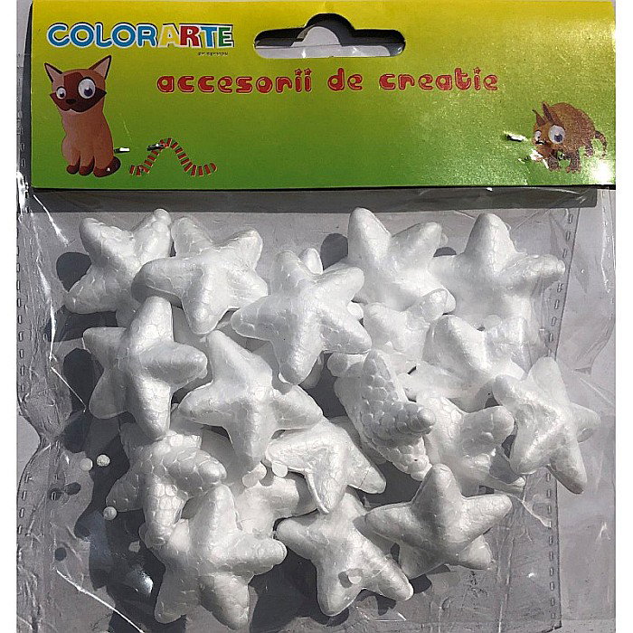 LEG ACCESORII CREATIE POLISTIREN STEA 3CM 16/SET A1187 [1]