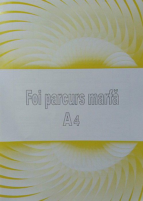 FOI PARCURS A4, TRANSPORT MARFA, INSERIATE ALBASTRE [1]