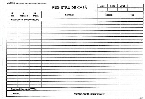 REGISTRU CASA 2 A4 AUTOCOPIATIV, MODEL NOU TP000103 [2]