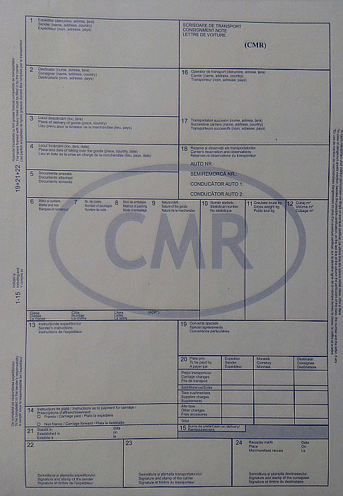 CMR INTERNATIONAL A4 5 exemplare, 125 file, hartie de 55 gr/m2 TP000141 [2]