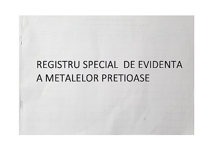 REGISTRU EVIDENTA A METALELOR PRETIOASE [1]
