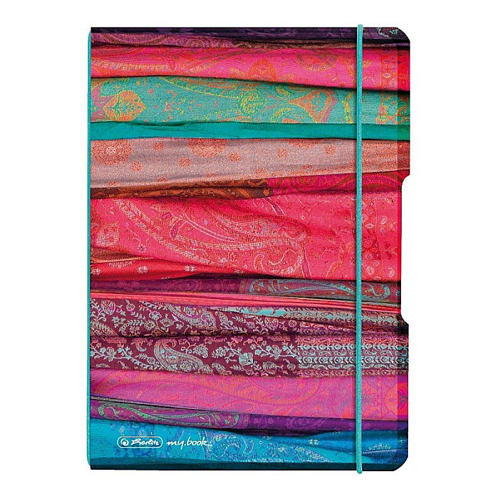 CAIET A5 40F AR MY.BOOK FLEX, SCARFS CU ELASTIC TURCOAZ, HERLITTZ 9479020 [1]
