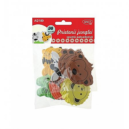 ADA MOOSGUMMI DACO PRIETENII JUNGLEI 38/SET ADEZIV AD189 [1]