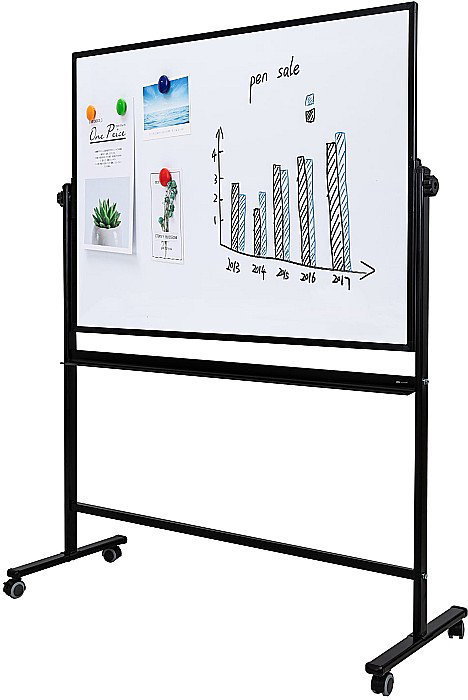 FLIPCHART 90*120CM 2 FETE, ROTATIV PE ORIZONTALA, DLE7882 [1]