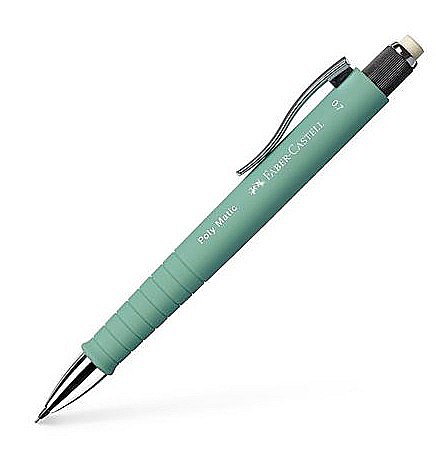 LEC CREION MECANIC FABER POLY 0.7 VERDE MENTA FC133365 [1]