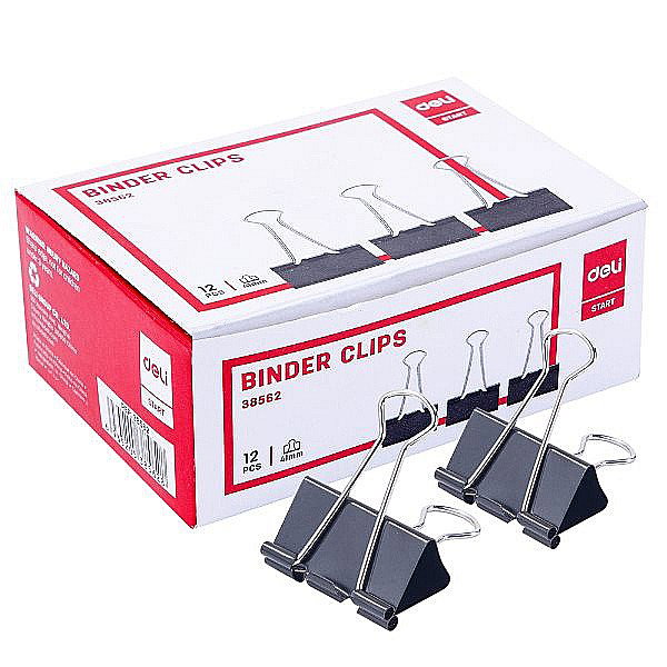 LEC CLIPS HARTIE DELI 41MM 12BUC/CUTIE DLE38562 [1]