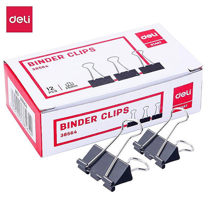 LEC CLIPS HARTIE DELI 25MM 12 BUC /CUTIE DLE38564 [2]