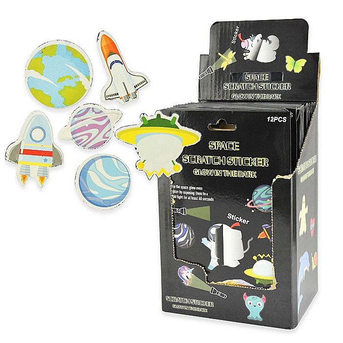 ROB STICKERE RAZUIBILE LUMINOASE 12/SET SPACE 23438 [1]