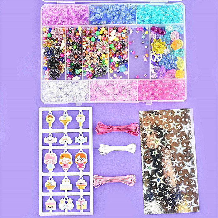 ROB SET CREATIV BIJUTERII BRATARI SI MARGELE 19CM 30462 [2]