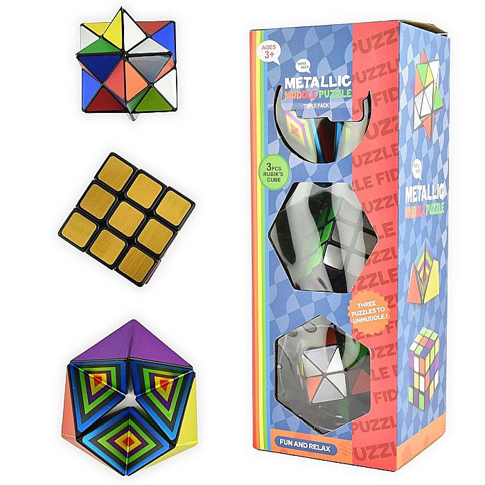 ROB CUB RUBIK 9CM 3 MODELE/SET 50506 [2]