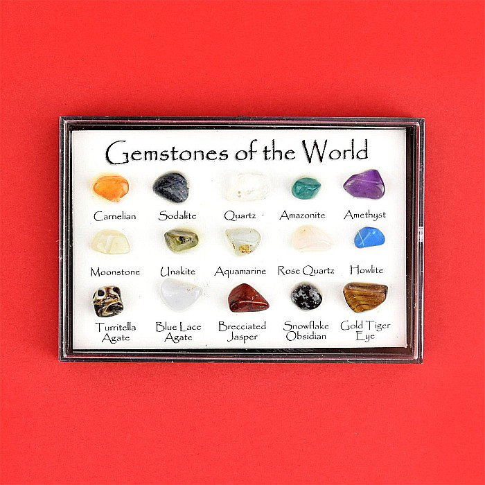 ROB SET PIETRE PRETIOASE 1-1.5CM, IN CUTIE 15/SET 50922 [1]