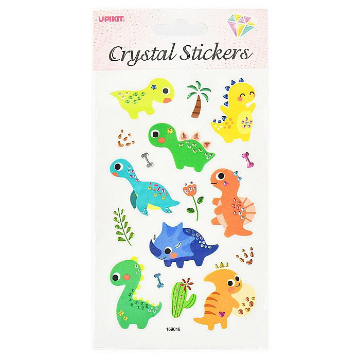 ROB STICKERE CU CRISTALE 19.5CM DINOZAUR 51047 [1]