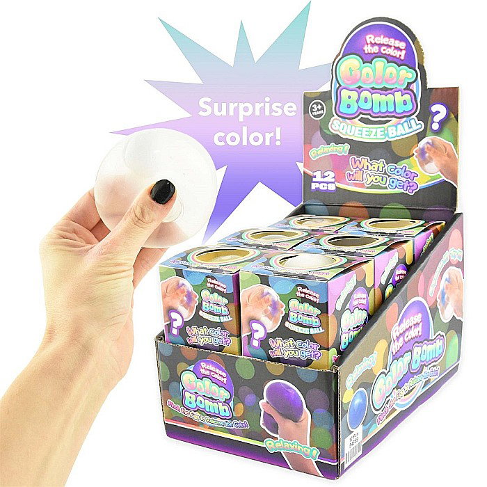 ROB MINGE SQUISHY WATER BOMB 6CM GHICESTE CULOAREA 54869 [1]