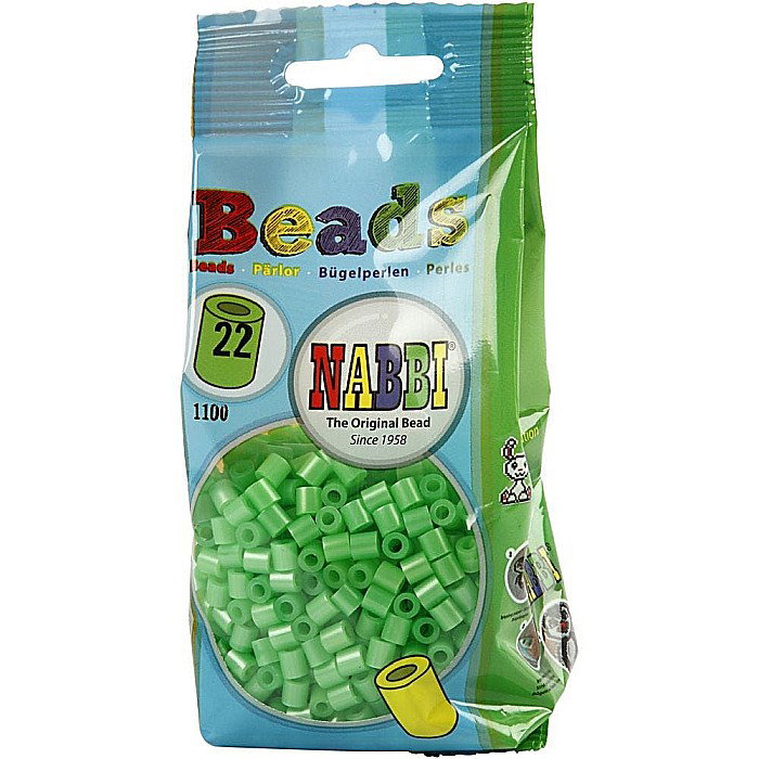 CC MARGELE FUZIBILE 5*5*2.5MM 1100/SET VERDE PERLAT 751220/32240 [3]