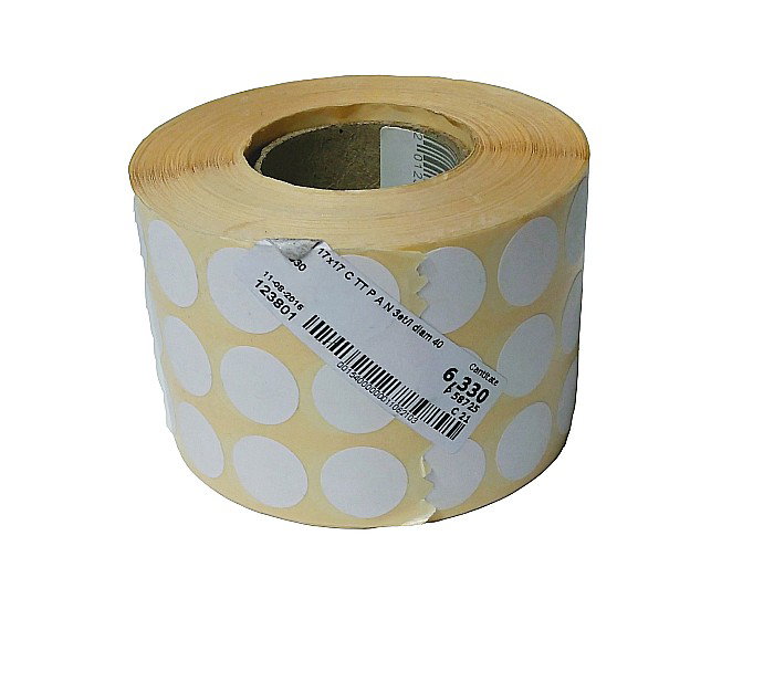 ROM ROLA PRET BULINE 17*17 MM, 6330 ETICHETE/ ROLA [1]