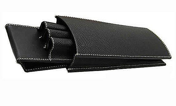 GRAF ETUI PIELE 3 PIESE GF118811 NEGRU [1]