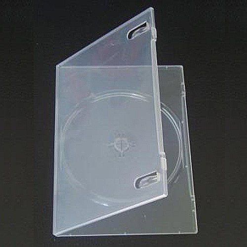 TEC CARCASA DVD/CD 1SLIM TRANSPARENTA/NEAGRA [1]