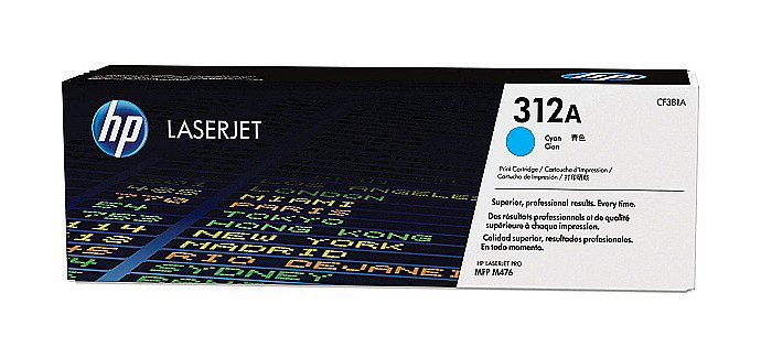 HP TONER CF381A ORIGINAL CYAN [1]