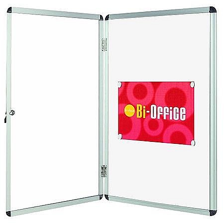 AVIZIER TIP TABLA MAGNETICA BI-SILQUE RAMA ALUMINIU 72*67 CM BSVT620109150 [1]