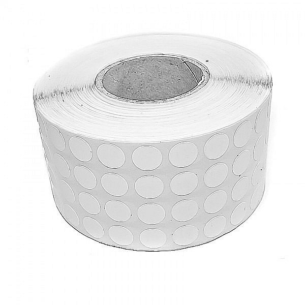 ROM ROLA PRET BULINE MICI 10*10 MM 17320 ETICHETE/ ROLA ALB [1]