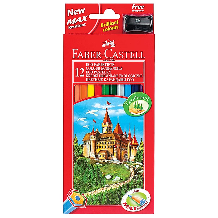 LEC CREIOANE COLORATE FABER-CASTELL ECO 12/SET  FC120112 [1]