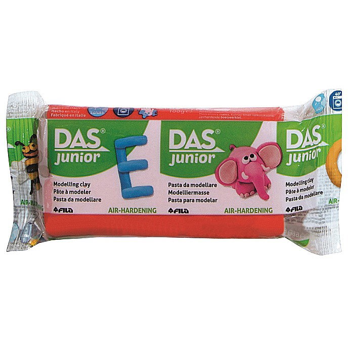 FIL PLASTILINA MODELAJ INTARIRE LA AER DAS JUNIOR ROSU 100 GR 349302 [1]
