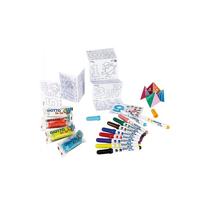 KIT PLASTILINA+CARIOCI GIOTTO BEBE MY FIRST NUMBERS 478600 [2]