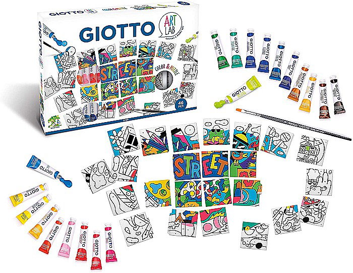 SET CREATIV GIOTTO COLOR SI PUZZLE ART LAB 581800 [2]