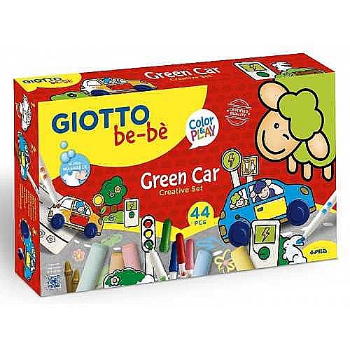 SET CREATIV GIOTTO BEBE GREEN CAR JOACA SI DESEN 477500 [1]