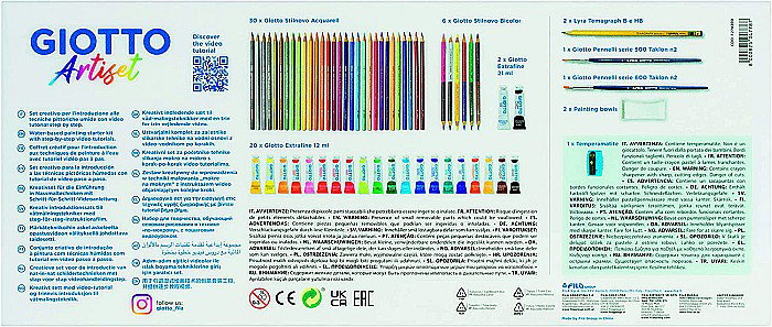 ARTISET GIOTTO, SET CREATIV, 65 PIESE 270200 [7]