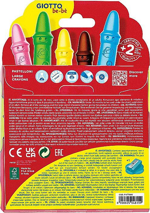 CREIOANE CERATE GIOTTO CU ASCUTITOARE 10/SET 477900 [3]