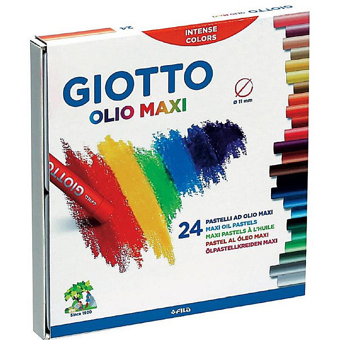 FIL PASTELURI ULEIOASE MAXI 24/SET GIOTTO 293800 [1]