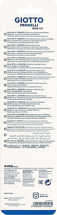 FIL SET PENSULE GIOTTO 577 NR.4,6,8,10 4/SET 26400 [2]